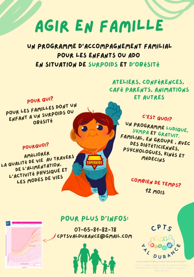 Affiche Agir en Famille